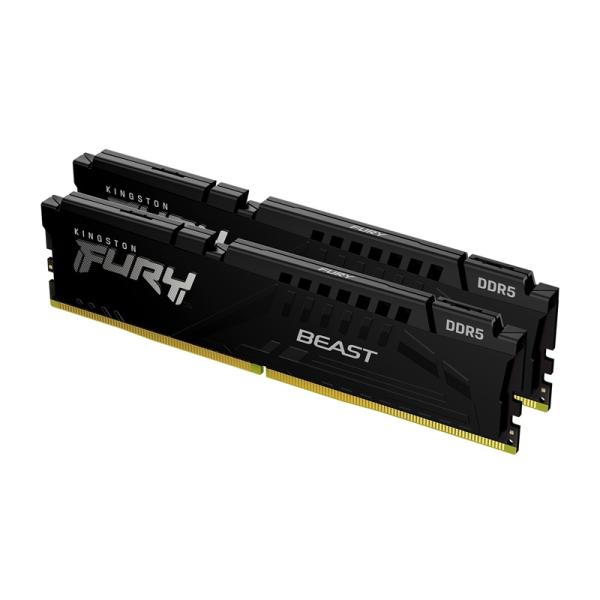 キングストン FURY Beastシリーズ ブラック 16GB (8GB×2枚組） DDR5-520...