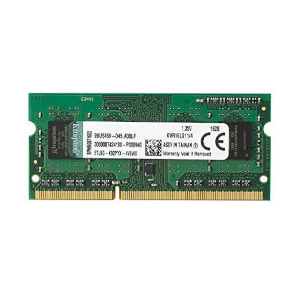 【メーカー取り寄せ】キングストン 増設メモリ 4GB 1600MHz DDR3L Non-ECC C...
