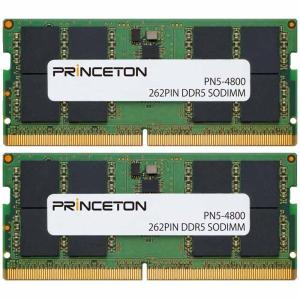 プリンストン 増設メモリ 64GB （32GB×2枚組） DDR5 4800MHz PC5-4800...