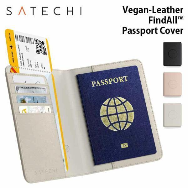 Satechi Vegan-Leather FindAll(TM) Passport Cover F...