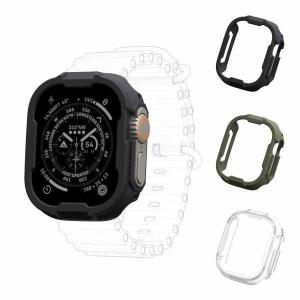UAG Apple Watch 49mm用ケース SCOUT 全3色 耐衝撃 UAG-AW49CSシリーズ ユーエージー カバー 保護ケース アップルウォッチ ultraケース｜princetondirect