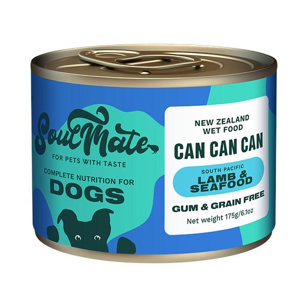 【SoulMate】DOG 缶 ラム&amp;シーフード 175g