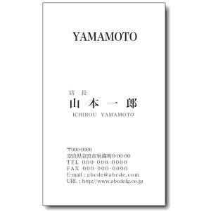 名刺印刷　名刺作成　100枚　オリジナルビジネスカード　M-201｜print-am