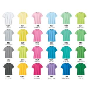 オリジナルプリント Tシャツ 無地 半袖 速乾...の詳細画像4