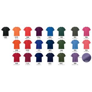 オリジナルプリント Tシャツ 無地 半袖 速乾...の詳細画像5