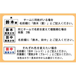 卓球 ゼッケン 用 プリント シート アイロン...の詳細画像5