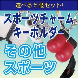 スポーツチャームキーホルダー(5個セット)その他 剣道 アクセサリー