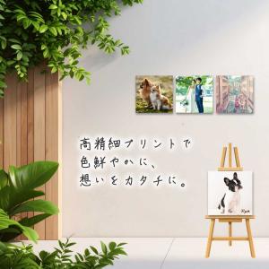 キャンバス ペット 写真 キャンバスプリント ...の詳細画像1