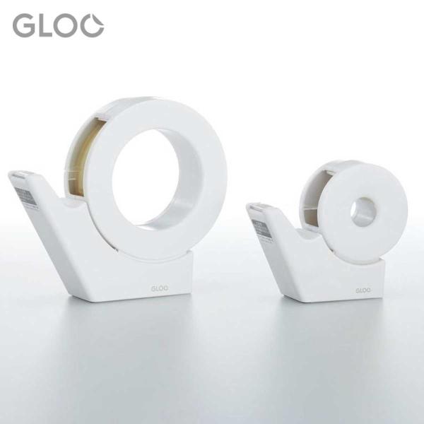 [コクヨ] テープカッター GLOO（グルー）大巻 小巻 T-GM500W T-GM510W 白 ハ...