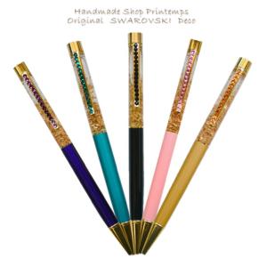 ト音IIスワロフスキーボールペン レッド : azmミュージック