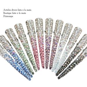 スワロフスキー　ヘアアクセ SWAROVSKI（スワロフスキー） ヘアクリップ ミニ くちばし クリップ