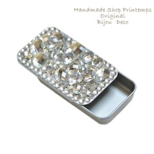 ビジューストーン スライドケース Sサイズ 34×60 サプリメントケース