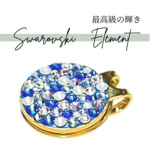 ゴルフマーカー スワロフスキー ミックスカラー...の詳細画像3