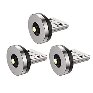 Melonboy マグネット ヘッド 1pin 磁気ヘッド 540度回転 充電専用ケーブル対応