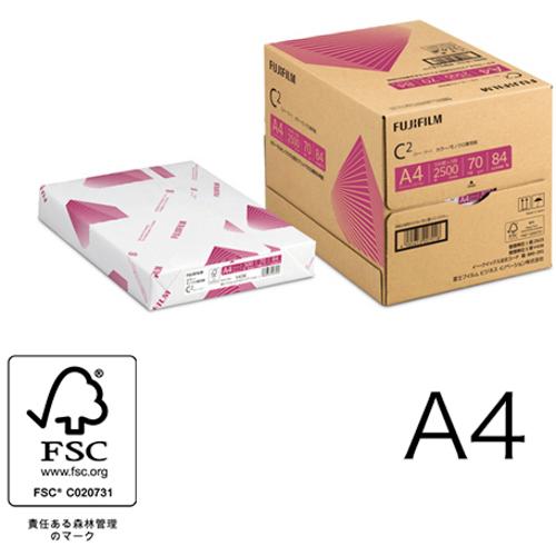 A4コピー用紙 C2 2500枚/5冊/箱 Z625 富士フィルムBI
