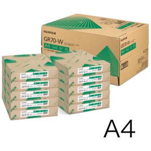 FUJIFILM A4コピー用紙 GR100 リサイクル 5000枚/10冊/箱
