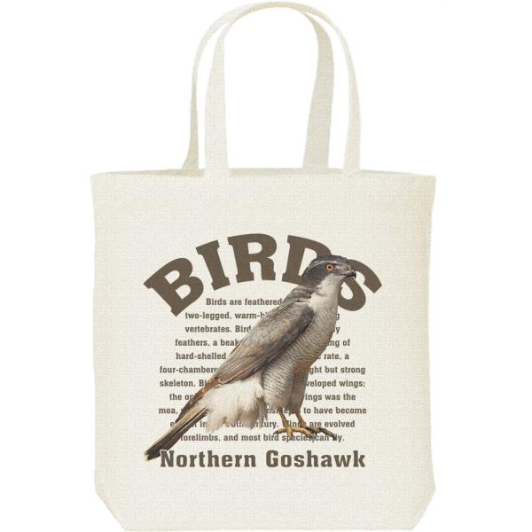 オオタカ（鳥シリーズ）/キャンバスバッグ・M　トートバッグ