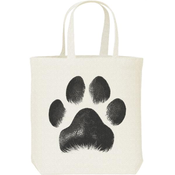犬の肉球/キャンバスバッグ・M　トートバッグ