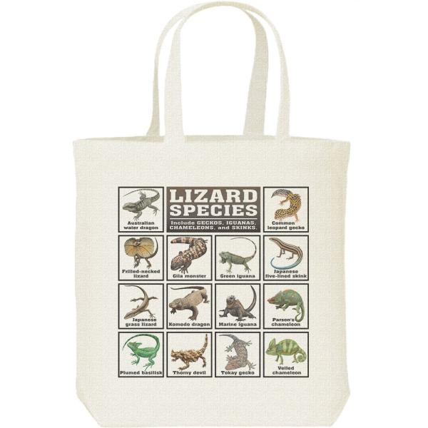 トカゲの仲間たち/キャンバスバッグ・M　トートバッグ