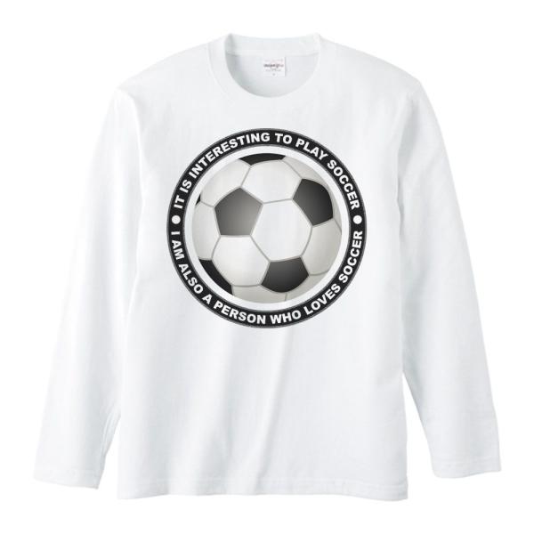 サッカー（サッカーボール）/長袖Ｔシャツ