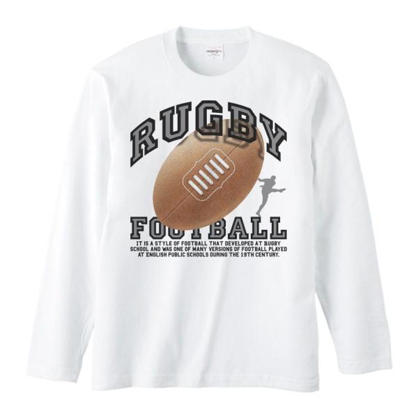 ラグビー（ラグビーボール）/長袖Ｔシャツ
