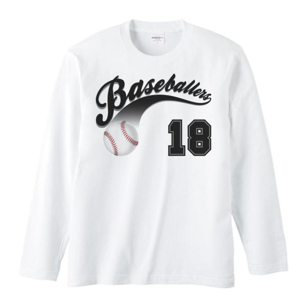 野球（ボール）/長袖Ｔシャツ