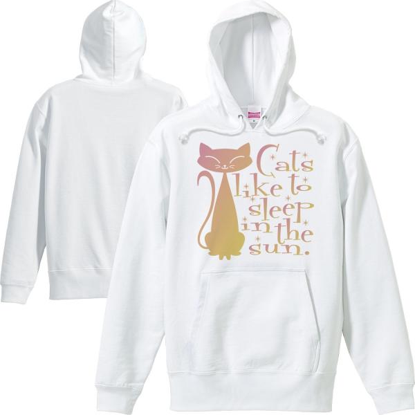 ピンク キャット（猫）/パーカー