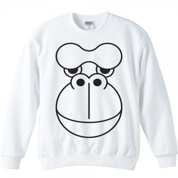 ゴリラ（ファニーフェイス・ごりら）/トレーナー