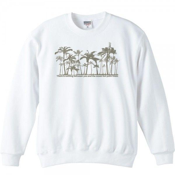 椰子（ヤシ）の木林/トレーナー