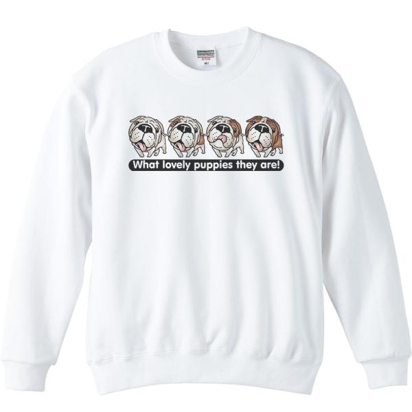 ブルドッグ4兄弟（子犬）/トレーナー