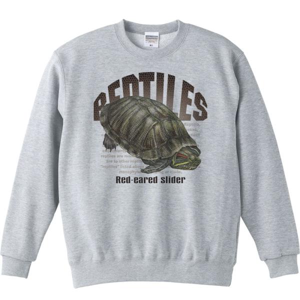 ミシシッピアカミミガメ（亀）爬虫類シリーズ/トレーナー