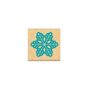 こどものかお kodomonokao レトロはんこ 小 雪の結晶 0525-012