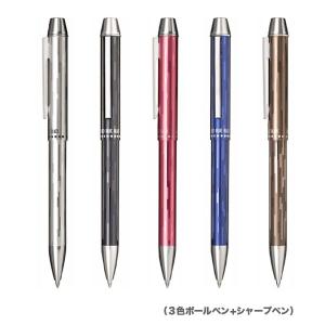 セーラー万年筆 メタリノ 4 (3色ボールペン+シャープペンシル) 全5色 16-0222 全5色から選択｜printus