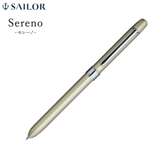 セーラー万年筆 Pensiero ペンシエロ Sereno セレーノ(2色ボールペン+シャープペンシ...