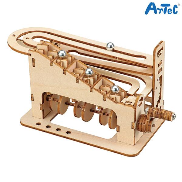 本日最大21%還元 アーテック Artec 木製エスカレーター式 コースタークラフトキット