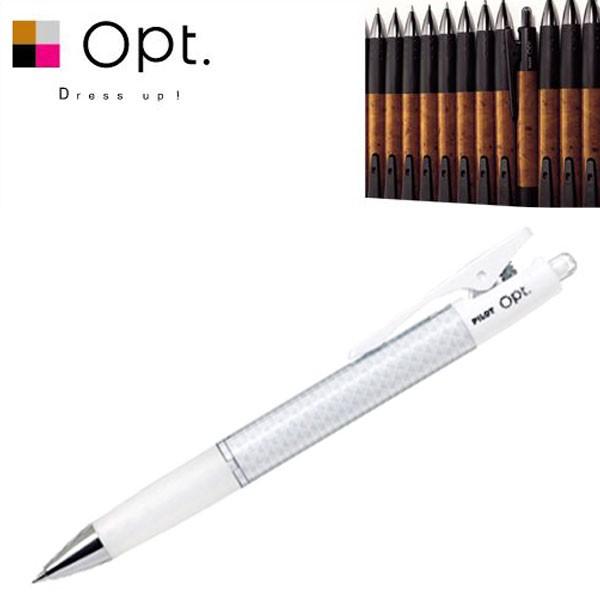 本日ポイント10倍 PILOT パイロット opt オプト 油性ボールペン10本セット カットグラス...