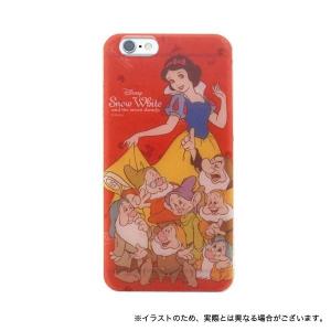 ディズニー ヴィンテージファブリックシリーズ iPhone6s / iPhone6 対応シェルジャケット 白雪姫 アップ｜printus