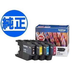 ブラザー工業(Brother) 純正インク LC12インクカートリッジ 4色セット LC12-4PK DCP-J525N DCP-J540N DCP-J725N DCP-J740N DCP-J925N｜printus