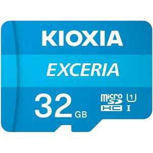 KIOXIA キオクシア(旧東芝) microSD Exceria microSDHC U1 R100 C10 フルHD 高速読み取り 100MB/s 32GB LMEX1L032GG2｜ビッツ&ボブ Yahoo!店