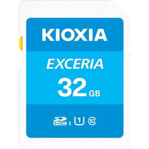 KIOXIA キオクシア(旧東芝) SDカード Exceria SDHC U1 R100 C10 フルHD 高速読み取り 100MB/s 32GB LNEX1L032GG4 [入荷待ち]｜printus