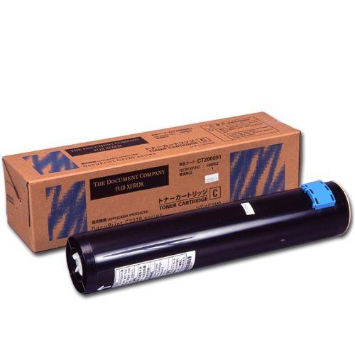 富士ゼロックス用 CT200091/CL107 リサイクルトナー C (メーカー直送品) シアン D...
