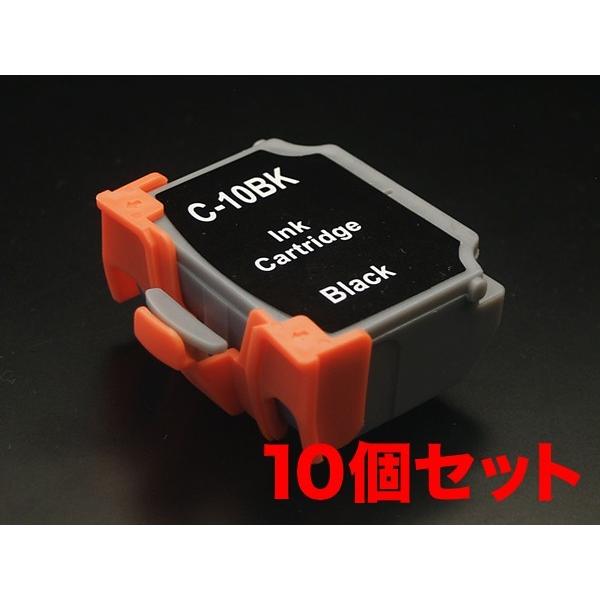 BCI-10BLACK キヤノン用 BCI-10 互換インクタンク ブラック 10個セット ブラック...