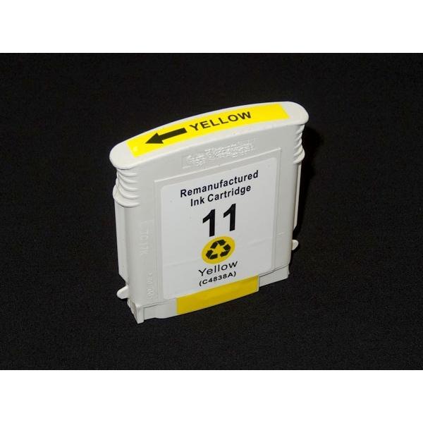 本日ポイント10倍 C4838A HP用 HP11 リサイクルインクカートリッジ イエロー Desi...