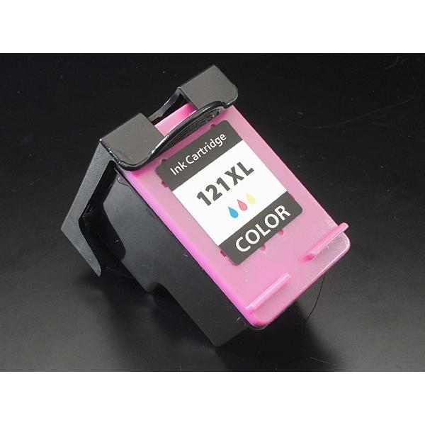 CC644HJ HP用 HP121XL リサイクルインクカートリッジ 増量 カラー ENVY 100...