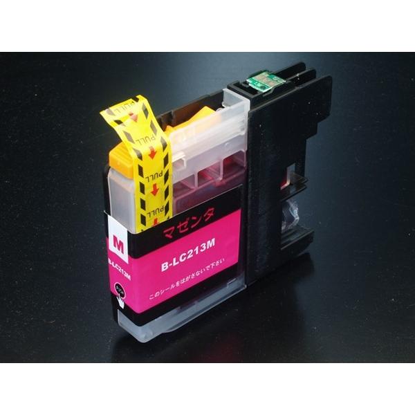 本日ポイント10倍 LC213M ブラザー用 LC213 互換インクカートリッジ マゼンタ DCP-...