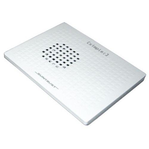 SUNTRUST NetBook用マルチパッド 静音/冷却ファン ホワイト STSPD-01WH (...