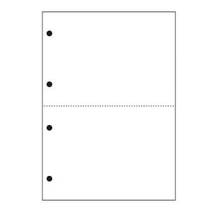 プリンタ帳票カット紙 汎用マルチカット スタンダード用 白紙 A4