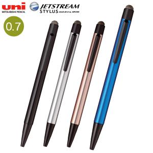 三菱鉛筆 uni ジェットストリーム スタイラス シングルノック SXNT82-350-07 1P 全4色から選択