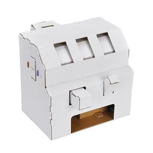ハコモ ダンボール工作キット hacomo WOW スロットマシーン THM-4560