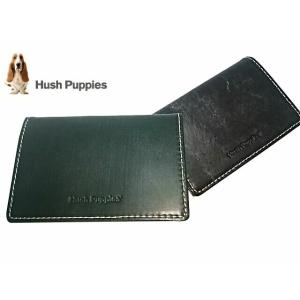 ハッシュパピー ブライドルレザー 名刺入れ 経年変化を楽しめる カード入れ 本革 メンズ 人気　Hush Puppies ギフト プレゼント 父の日 誕生日 Fu